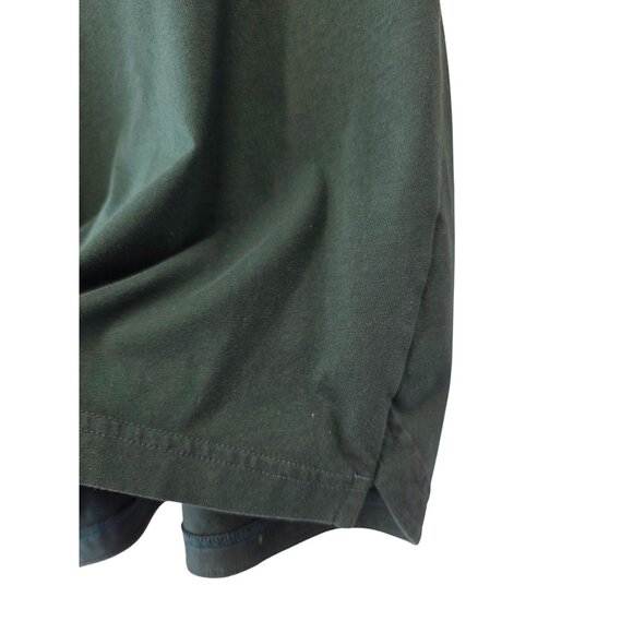 Tek Gear Essential Gear Long Slv Shirt Men Sz XL Green Cotton Blend Athletic Tee - Picture 5 of 7